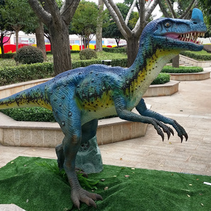 museum exhibits Leaellynasaura real fantastic animatronic dinosaur,playground children play equipment