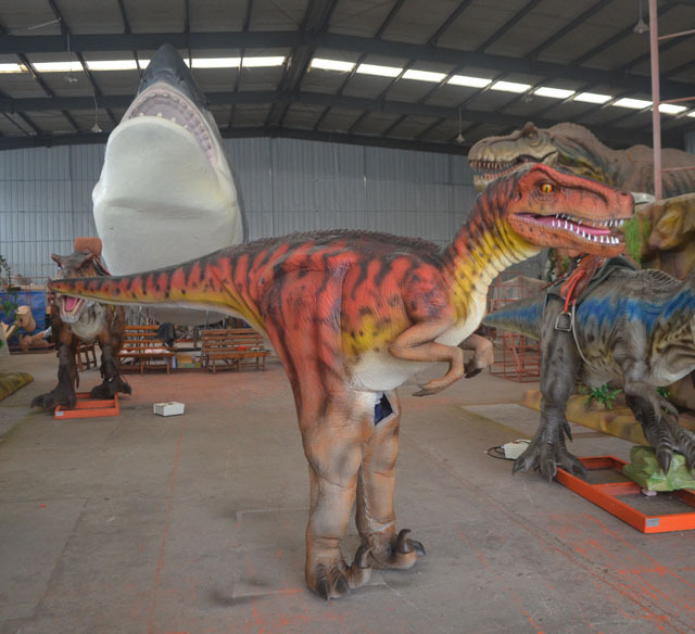 Best Quality Realistic Dinosaur Costumes Of Velociraptor