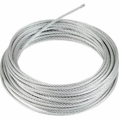 316 Stainless Steel Cable 7x7 with 3.2mm Diameter 2000m Reel Aircraft Cordage for Deck Rigging Railing Hardware