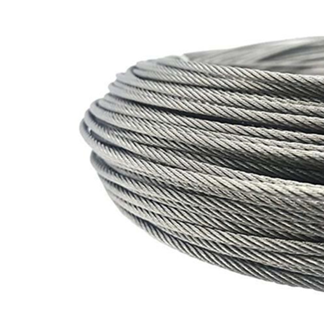 Wholesale price Fishing Use Galvanized and Ungalvanized Steel Wire Rope 8x19 10mm 12mm Elevator Steel Wire Rope for Sale