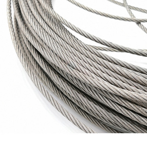 China Wholesale price 6x19+FC 1x12 Galvanized Steel Wire Rope Flexible Crane Wire Rope 15mm 30mm