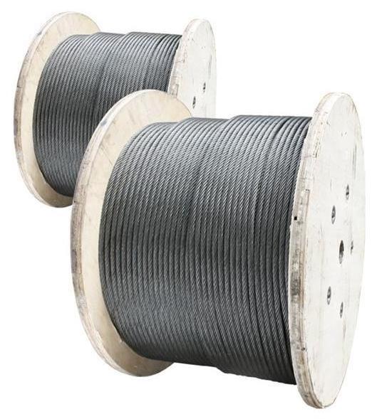 Wholesale price 10 mm 8x19 Wire Rope for Elevator Ungalvanized Lift Steel Wire Rope