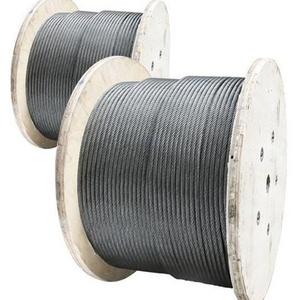 Wholesale price 10 mm 8x19 Wire Rope for Elevator Ungalvanized Lift Steel Wire Rope