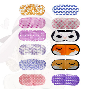 Moist heating OEM hot eye mask air-activated kao japanese steam eye mask eyes heat