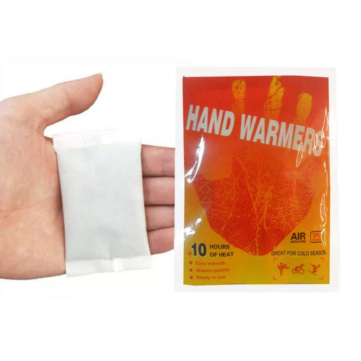 China Manufacturer disposable hand warmer white air activated self-heating hand warmers pad handheld hot pad