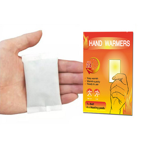 China Manufacturer disposable hand warmer white air activated self-heating hand warmers pad handheld hot pad