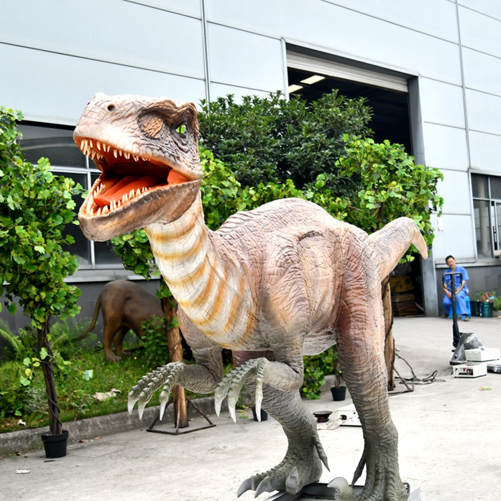 Outdoor Playground Big Dinosaur  Display Animatronic Dinosaur For Museum