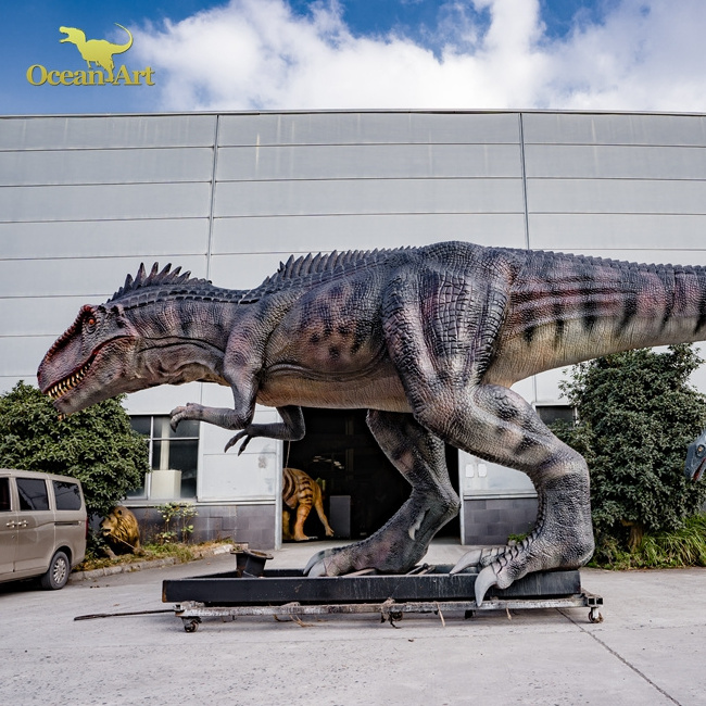 Zigong simulation outdoor robotic Dino animatronic dinosaurs life size dinosaur for museum