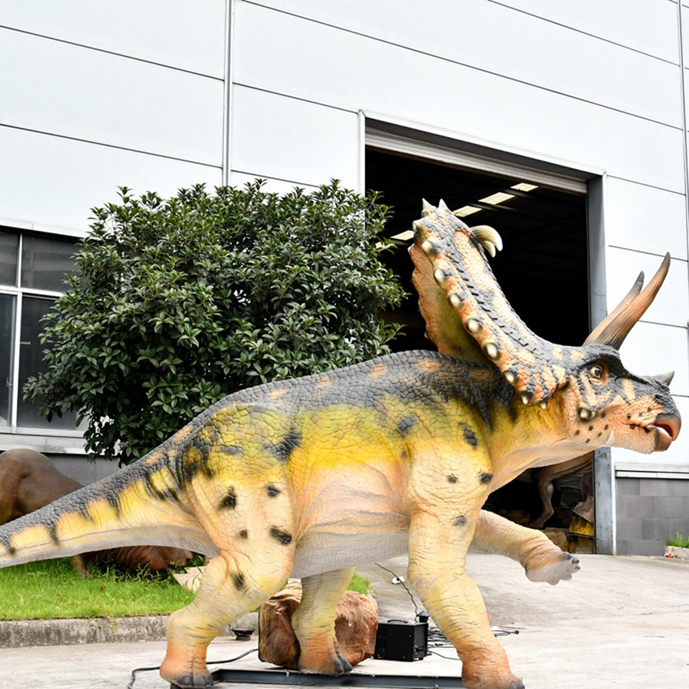 Zigong Dino Factory Customized Life Size Robot Dinosaur Statue For Museum