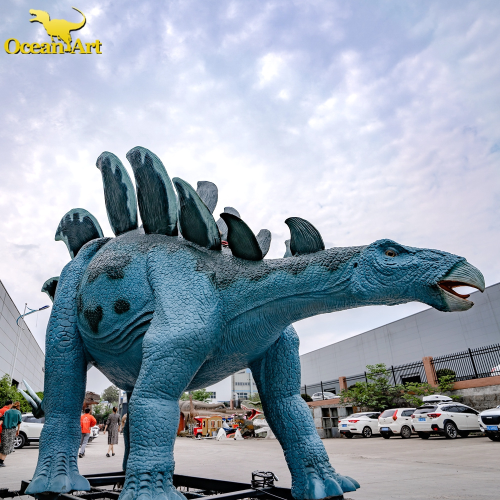 Interactive entertainment animatronic dino model walking dinosaur for amusement park