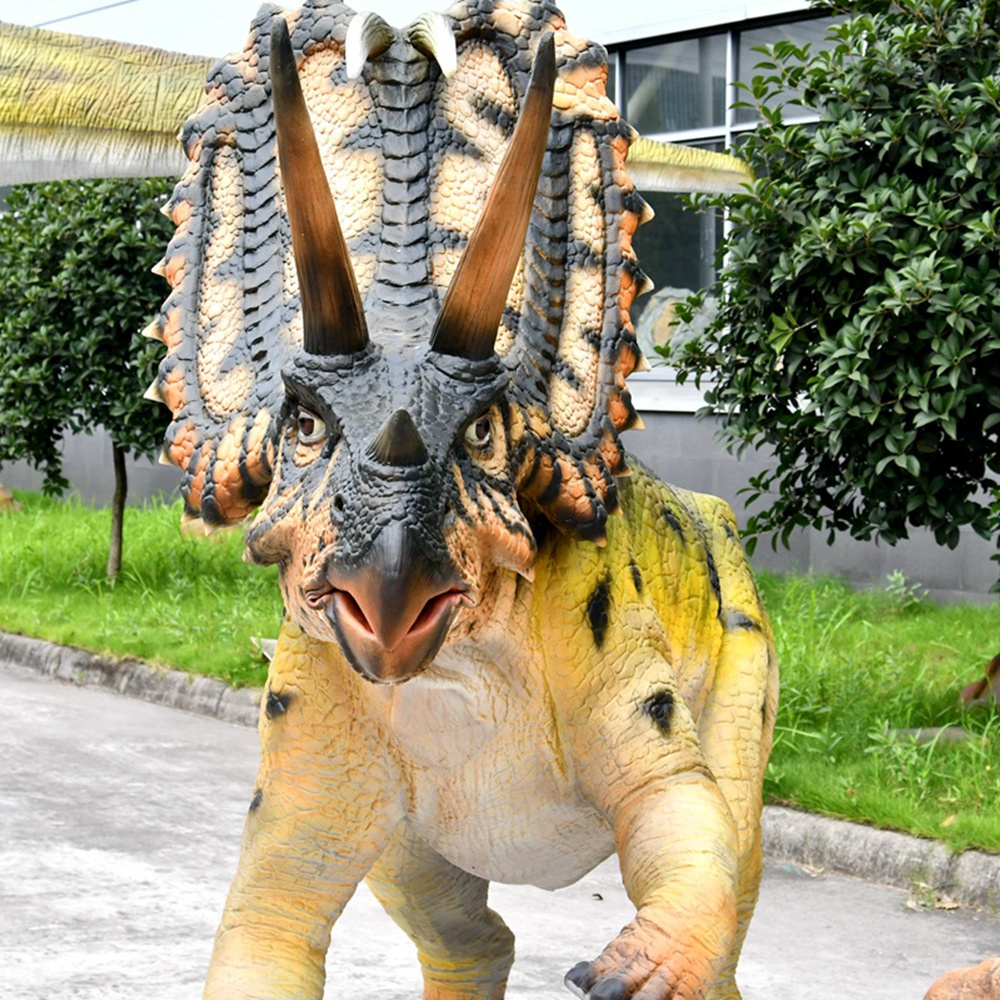 Zigong Dino Factory Customized Life Size Robot Dinosaur Statue For Museum