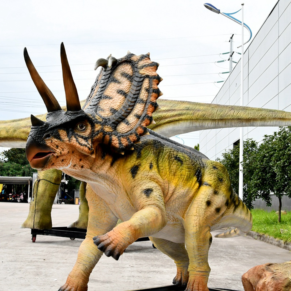 Zigong Dino Factory Customized Life Size Robot Dinosaur Statue For Museum