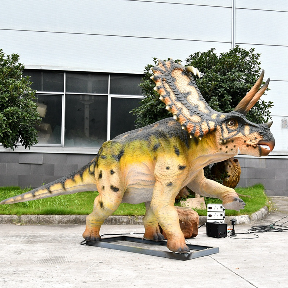 Zigong Dino Factory Customized Life Size Robot Dinosaur Statue For Museum