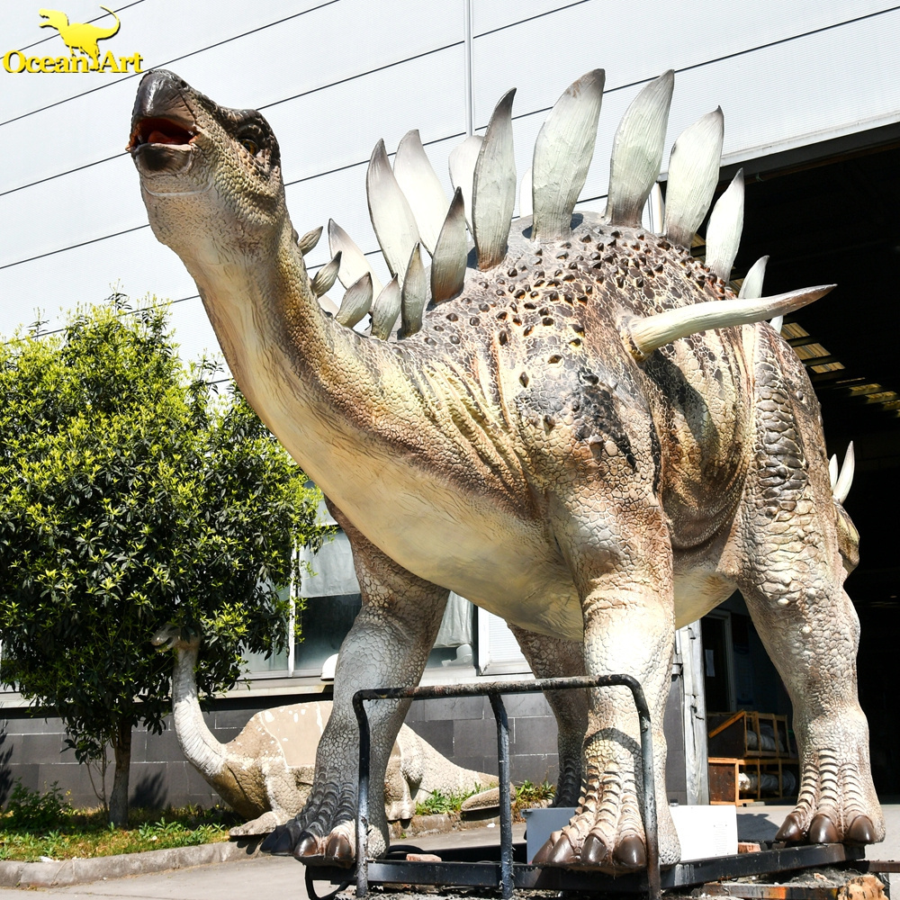 Waterproof Realistic Life Size Simulation Animatronic Dinosaur For Museum