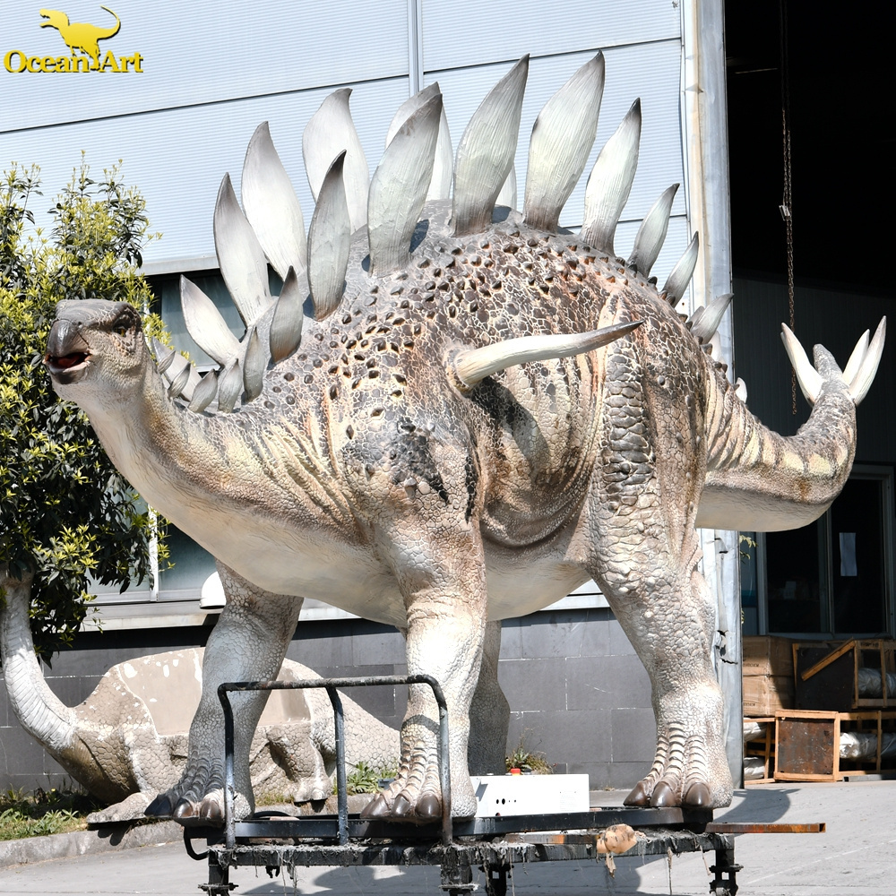 Waterproof Realistic Life Size Simulation Animatronic Dinosaur For Museum