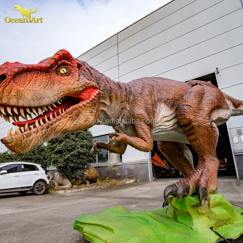 Jurassic Dinosaur in Real Size Animatronic Dinosaur For Theme Park Project