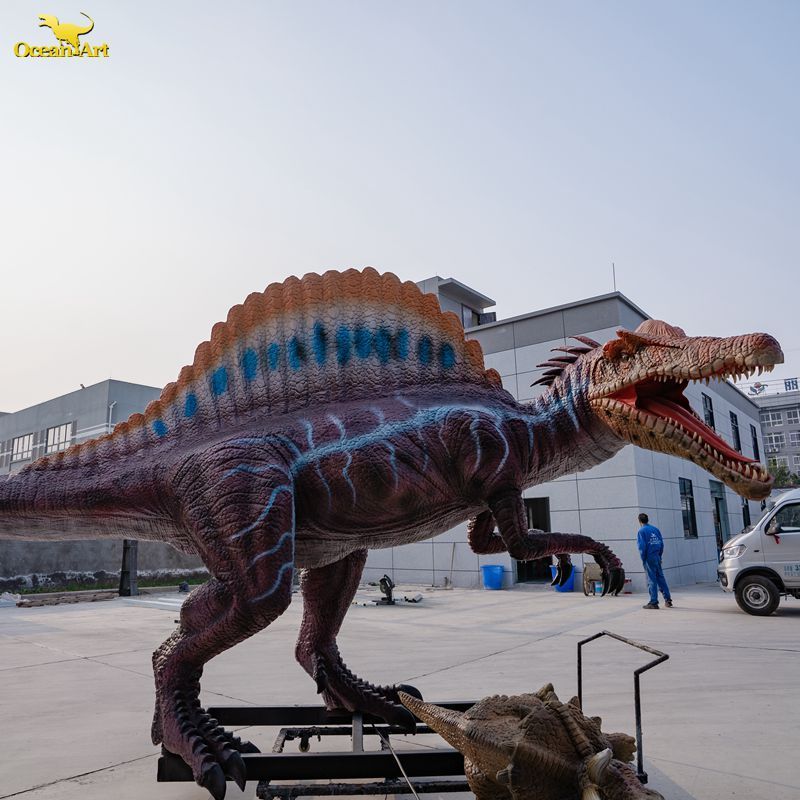 New dinosaur design animatronic walking dinosaur for theme park