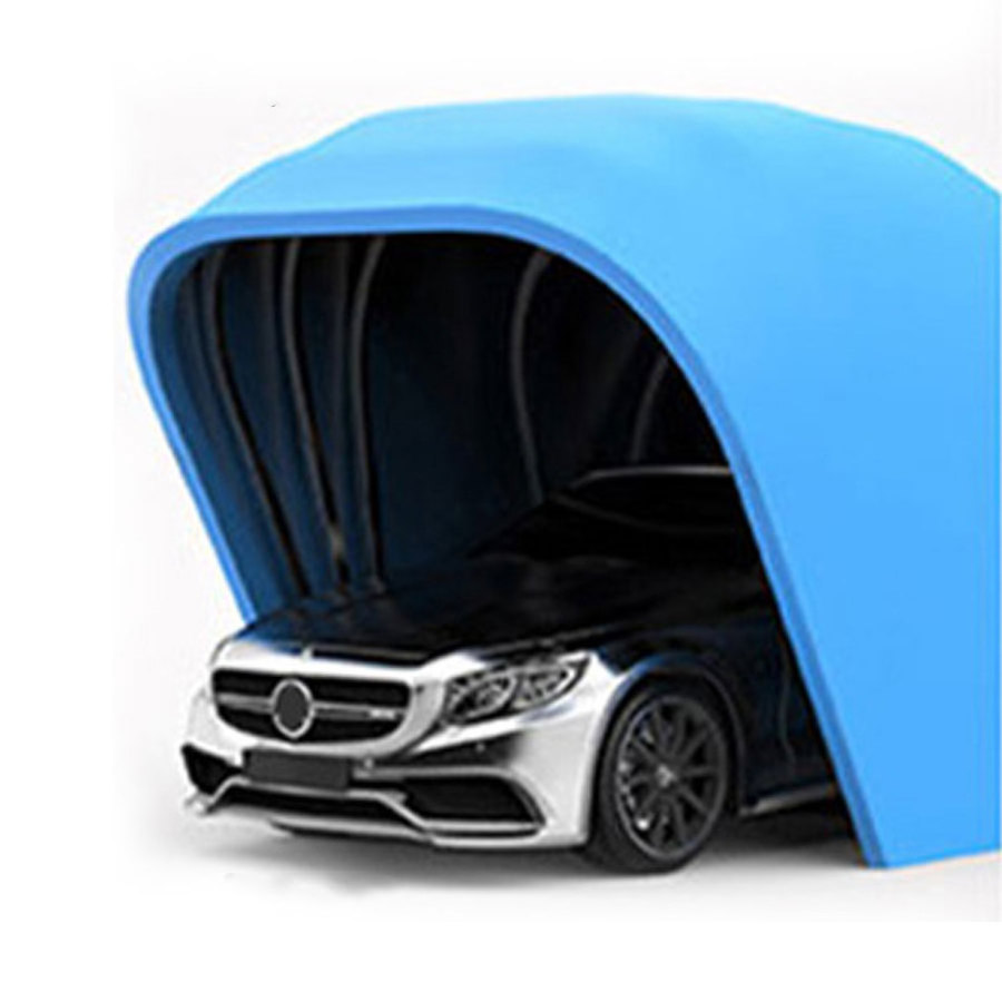 Super Sturdy Portable Lockable Carport Retractable Folding Car Garage Tent  Automatic Awning Rainproof Outdoor Car Cover