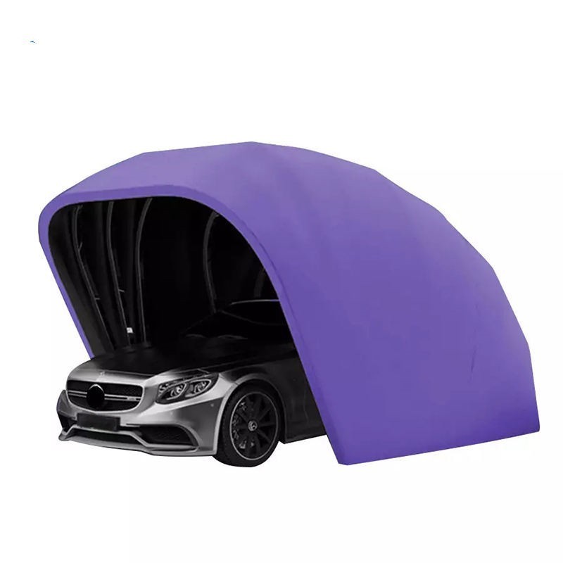 Super Sturdy Portable Lockable Carport Retractable Folding Car Garage Tent  Automatic Awning Rainproof Outdoor Car Cover