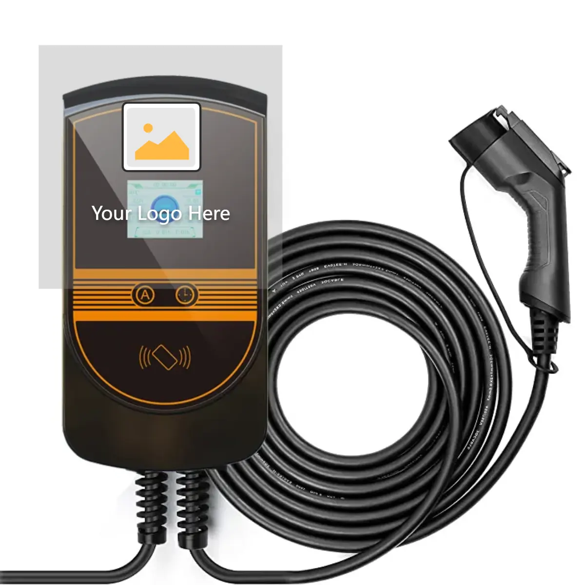 Charger for hands free car charger optional 16A 11kw obc for electric car ev charger gun Level 2 AC EV charging station