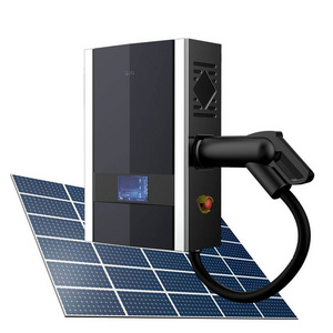 New energy portable electric car charger 7kw dc ccs solar ev charging station for electric car