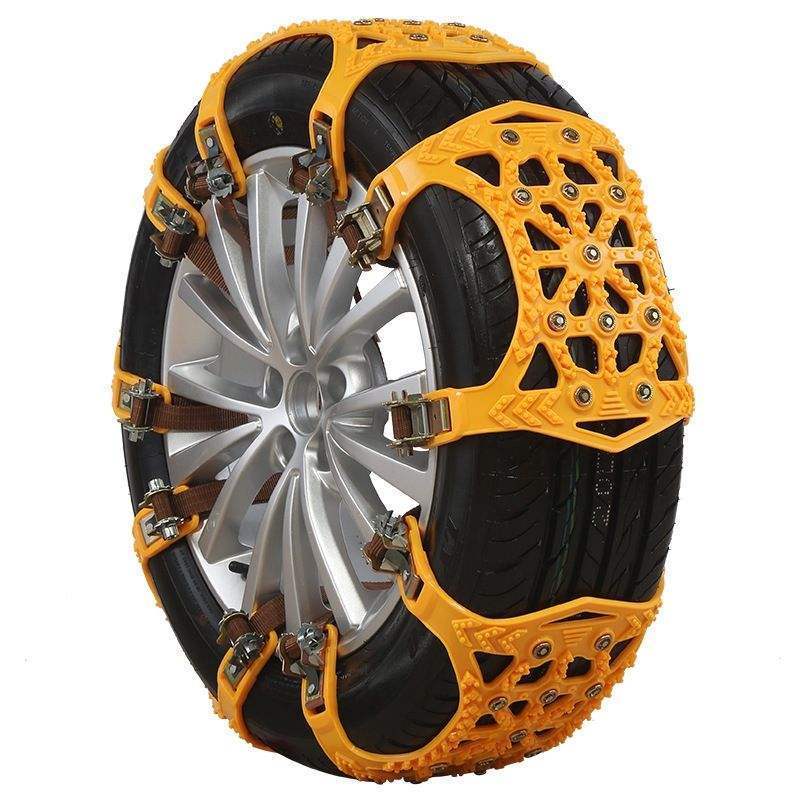 Universal Tpu Anti-Freeze Crack Car Tire Chains Vehicle Wheel Anti-Skid Tyre Snow Winter Snow Tire Chains Set For Truck