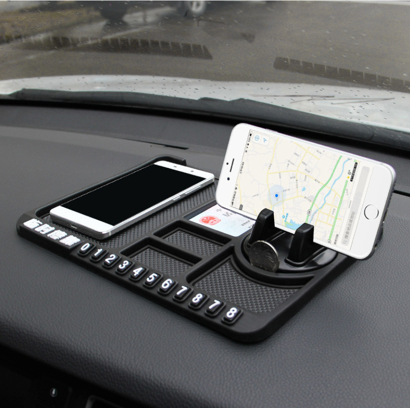 Epsilon Multifunction Anti-slip Silicon Car Dashboard Sticky Pad Non-slip Mat Gps Phone Pad Holder For Car