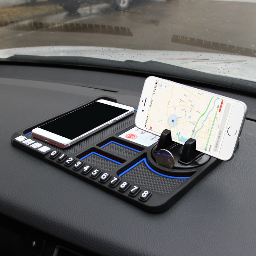 Epsilon Multifunction Anti-slip Silicon Car Dashboard Sticky Pad Non-slip Mat Gps Phone Pad Holder For Car