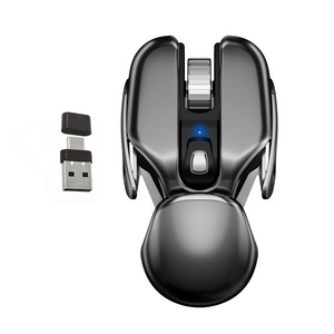 2-in-1 Office accessories electronics mouse mover jiggler mouse sticker usb and type-c receivers rechargeable