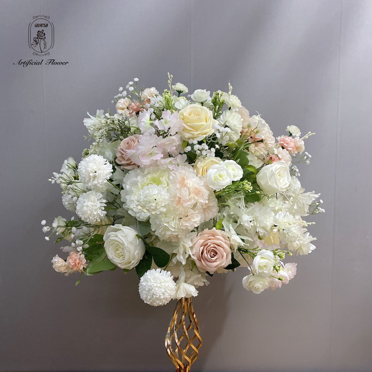 Decorative arrangements artificial flower balls for wedding table centerpiece kissing ball  beautiful