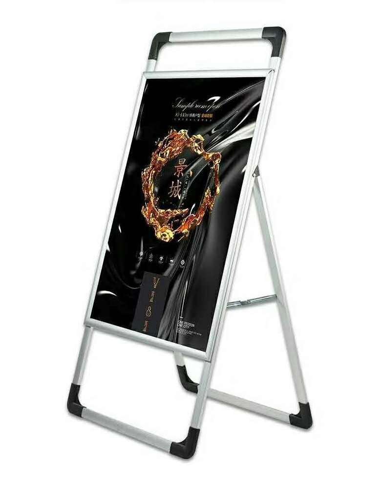 Outdoor Stable display stand  poster board stands A shape stands