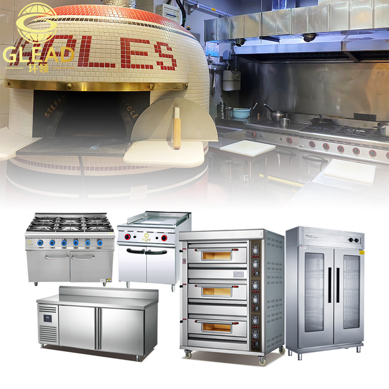 Commercial Pizza Oven Electric Deck Oven Bakery Baking Machine Equipment Set Machine Countertop Pizza Ovens Commercial