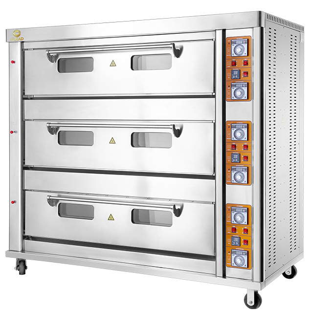 Commercial Pizza Oven Electric Deck Oven Bakery Baking Machine Equipment Set Machine Countertop Pizza Ovens Commercial