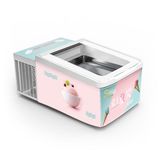 Mini  portable ice cream  Display Freezer