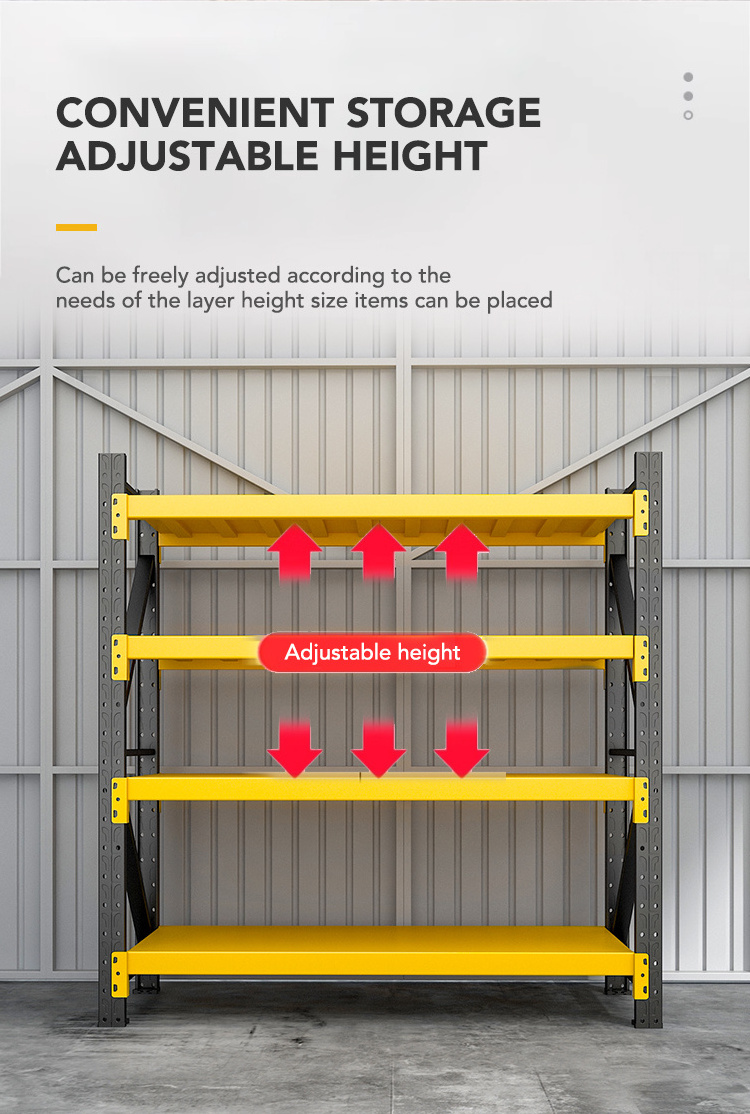 heavy duty stacking industrial steel storage shelves units garage metal shelving system warehouse rack