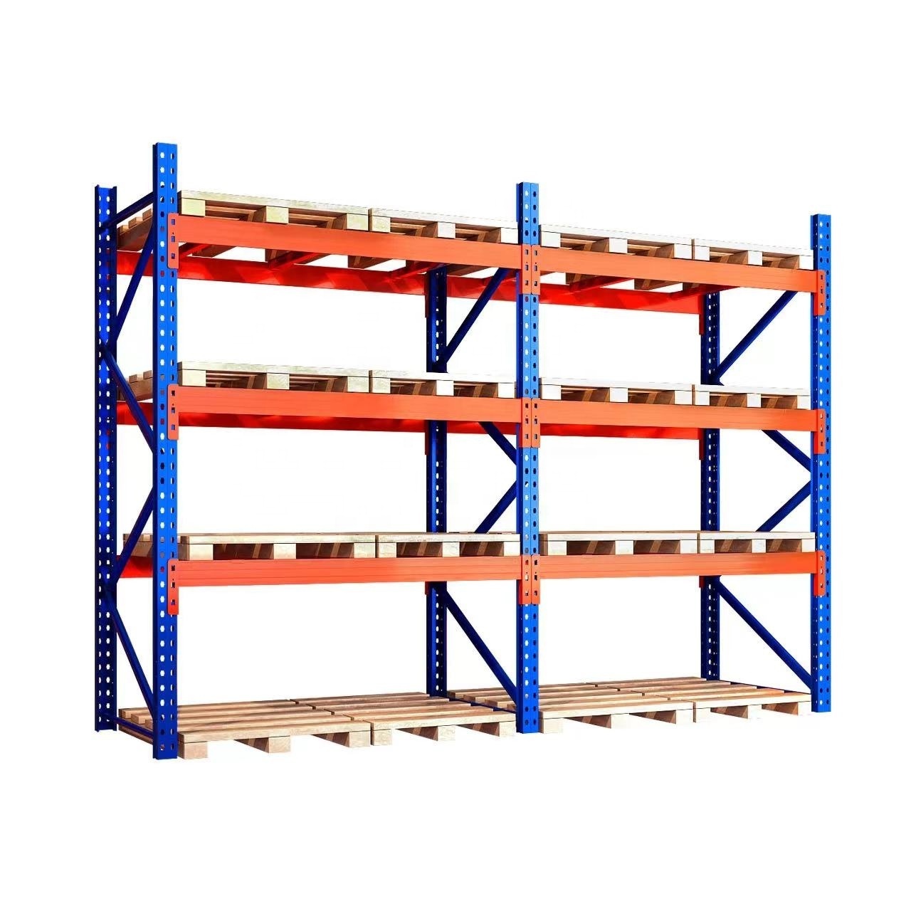 94 workshop garage medium duty pallet racking mezzanine Metal iron molding rack goods shelf