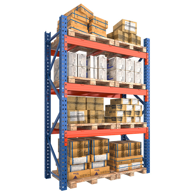 216Factory Direct Price Good Workmanship Stacking Racks Shelves Double Deep Pallet Racking Selective Racking System