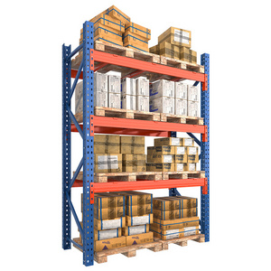 216Factory Direct Price Good Workmanship Stacking Racks Shelves Double Deep Pallet Racking Selective Racking System