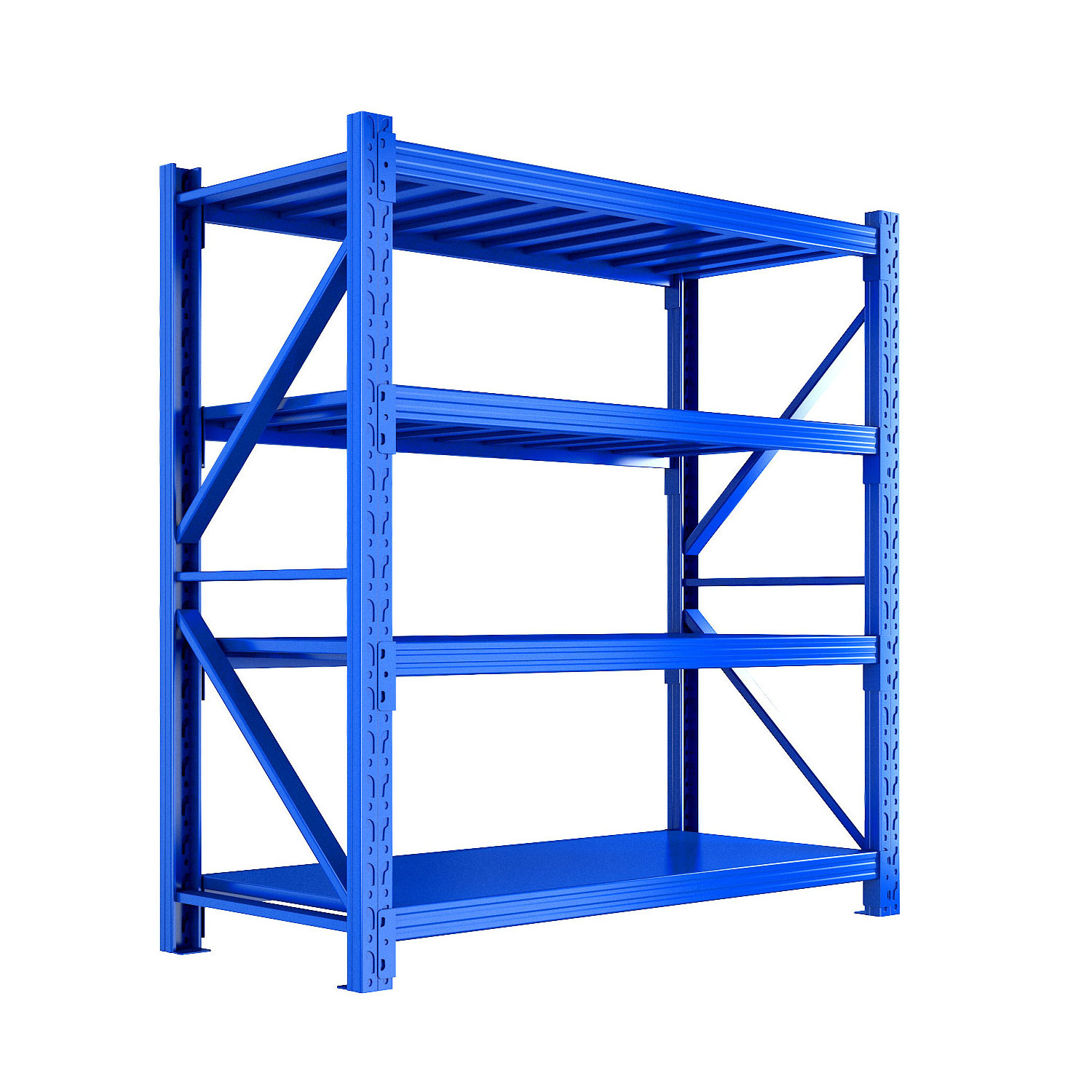 Industrial Garage Shelving Steel Frame Metal shelves Heavy Duty warehouse racking System Storage rack