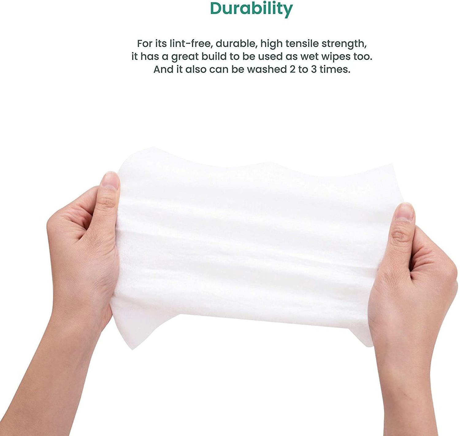 Super Soft Biodegradable Disposable Face Clean Towel Cloths for Sensitive Skin  Face Drying Cotton Tissues