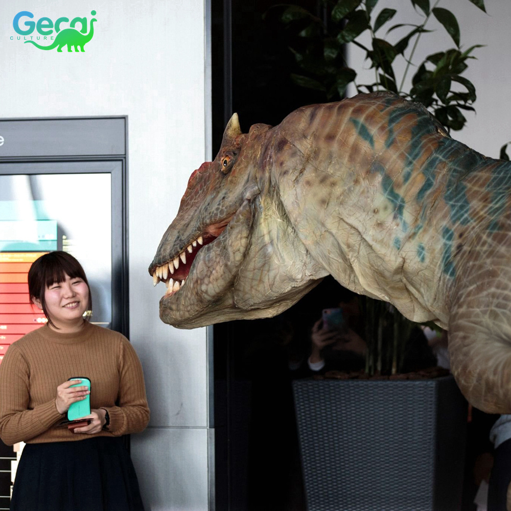 Gecai Large Wearable Robotic Realistic Dinosaur Costume For Adults