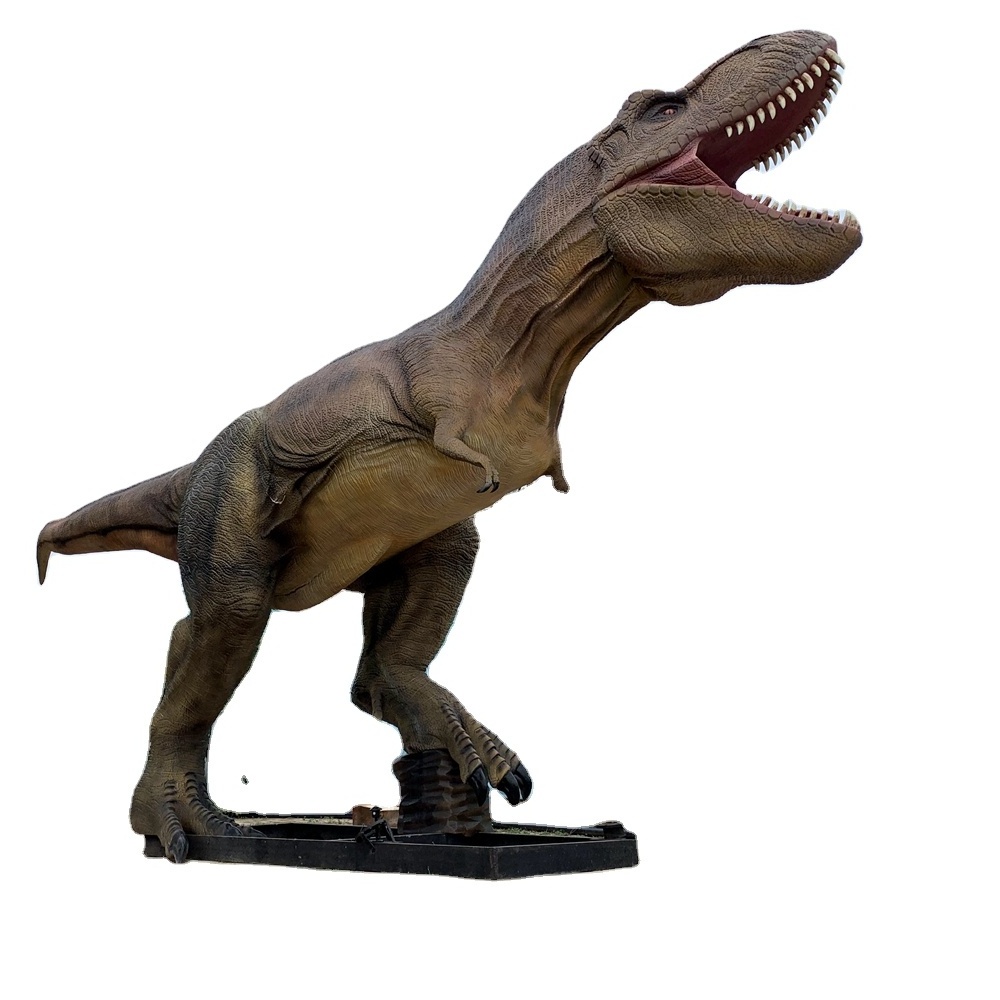 Dinosaur Park Frame Animatronic Dinosaur Animated Giant Raptor Model Robot Real Life Moving Dinosaurs