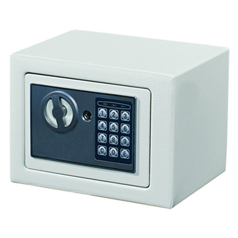 Extra small lock portable metal steel cash box safe