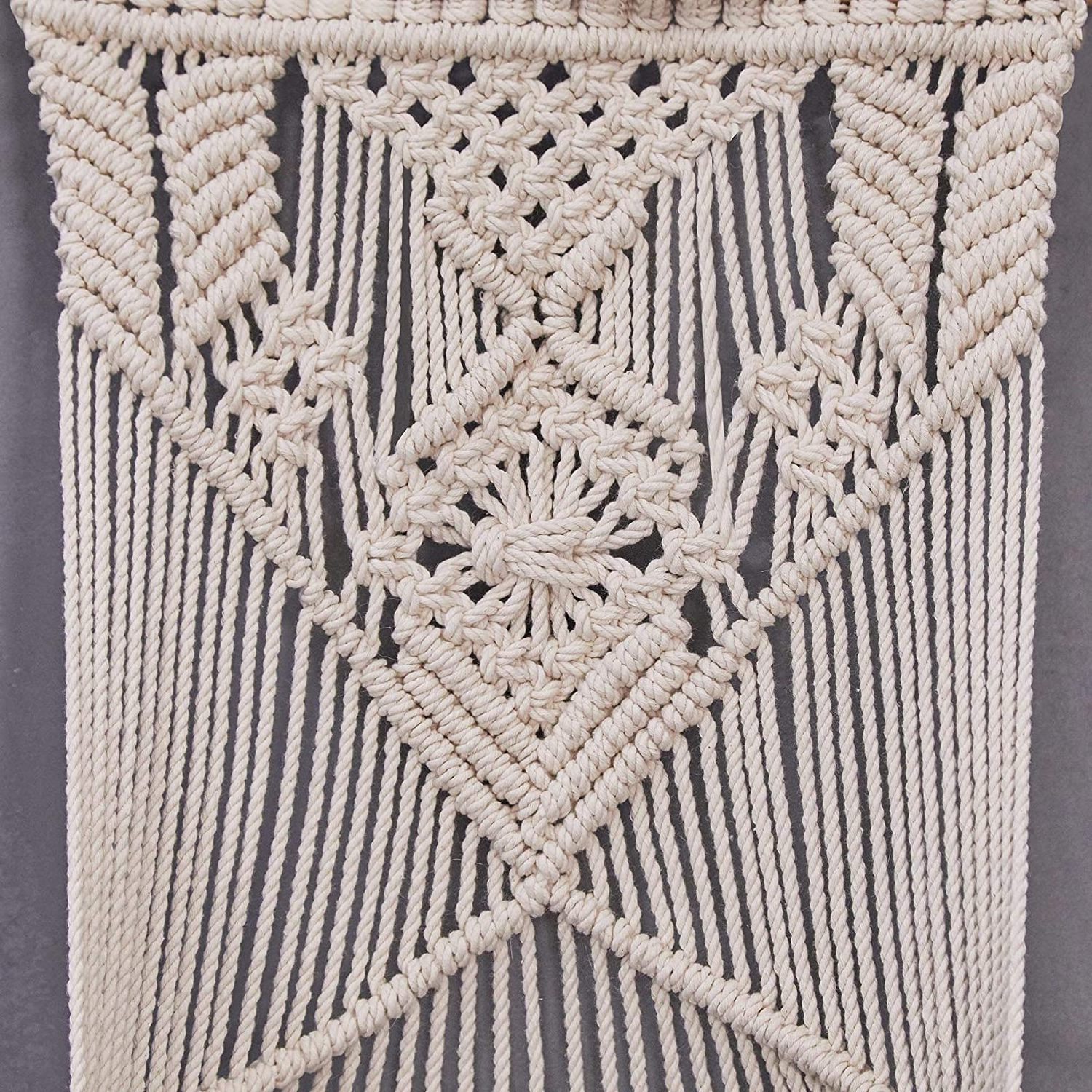 Macrame Cat Hammock pet Bed Decorative Macrame Wall Hanging Shelf Home Decors  19.7