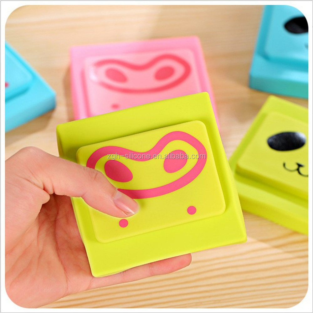 Waterproof Custom Cute Cartoon Printed Silicone Light Switch Protective Covers