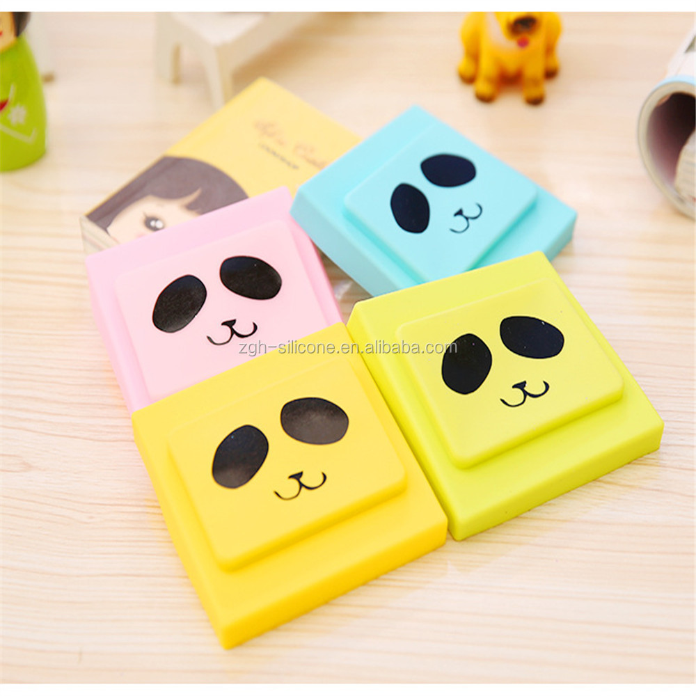 Waterproof Custom Cute Cartoon Printed Silicone Light Switch Protective Covers