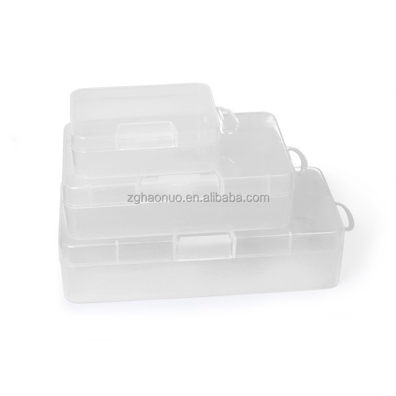 Plastic Ear Plugs Hardware Accessories Button Parts Storage Box Transparent Sorting PP Plastic Jewelry Box Plastic Container