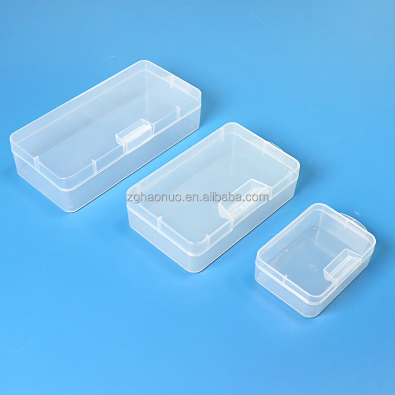 Plastic Ear Plugs Hardware Accessories Button Parts Storage Box Transparent Sorting PP Plastic Jewelry Box Plastic Container