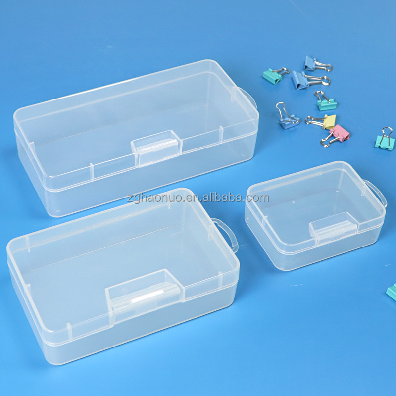 Plastic Ear Plugs Hardware Accessories Button Parts Storage Box Transparent Sorting PP Plastic Jewelry Box Plastic Container