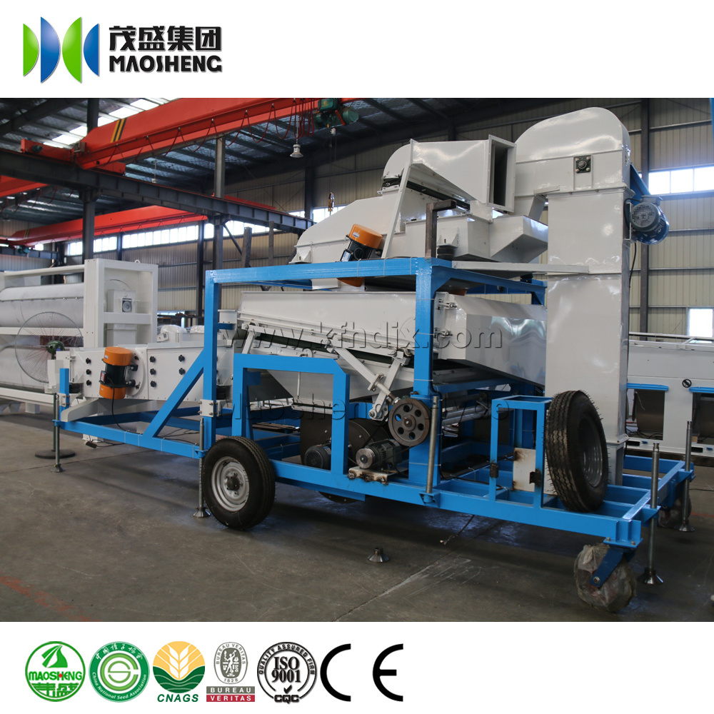 Vibration Separator for Cleaning and Grading Grains White Sesame Coffee Bean Seed Grain Sorter and Grader